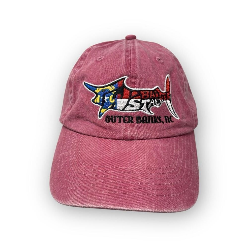 Fahrenheit Headwear OBX NC North Carolina JS Bait Tackle Hat Cap Strapback OSFM